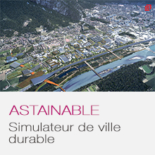Astainable : outil démonstrateur numérique de la ville durable