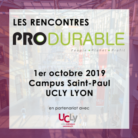I Care & Consult aux Rencontres Produrable Lyon le mardi 1er octobre prochain !