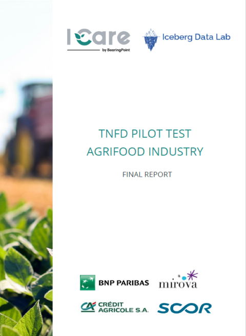 TNFD on the Agrifood Sector
