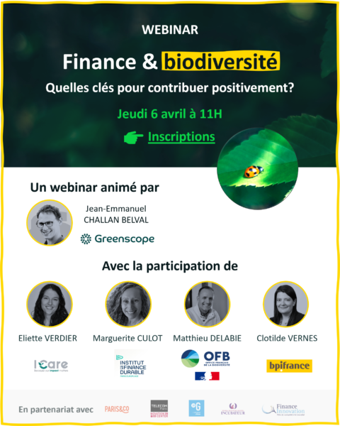 finance et biodiversité