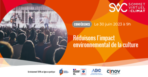 Webinaire | SVC 2023 – Réduisons l’Impact Environnemental de la Culture